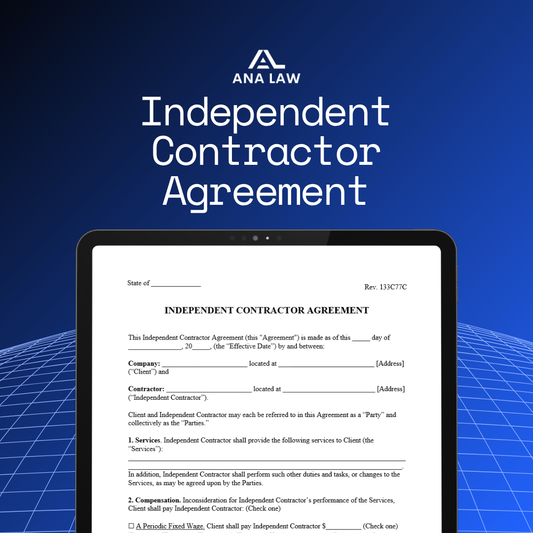 Independent Contractor Agreement