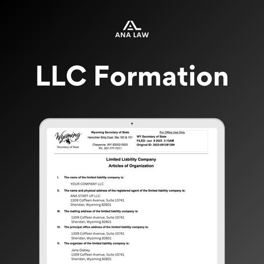 LLC Formation
