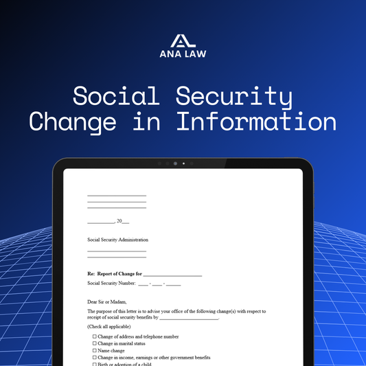 Social Security Change in Information
